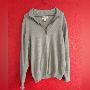 Men’s Duluth trading grey pullover